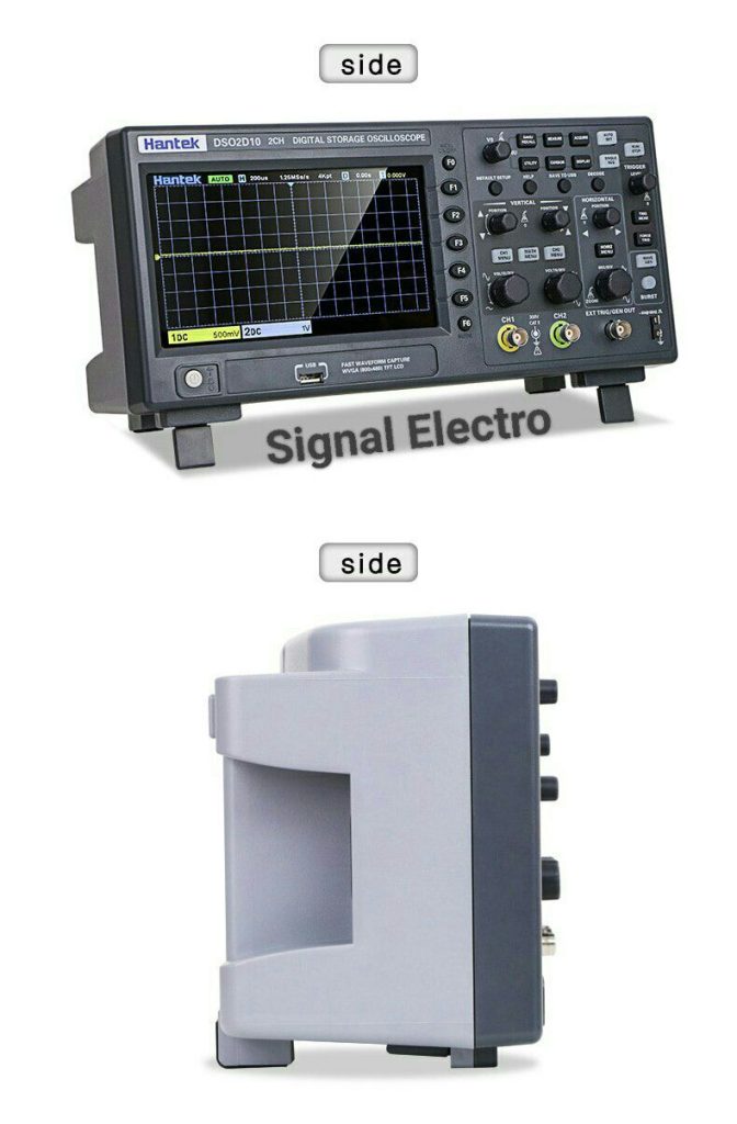 اسیلوسکوپ دیجیتالی هانتک مدل HANTEK DSO-2D10 | سیگنال الکترو